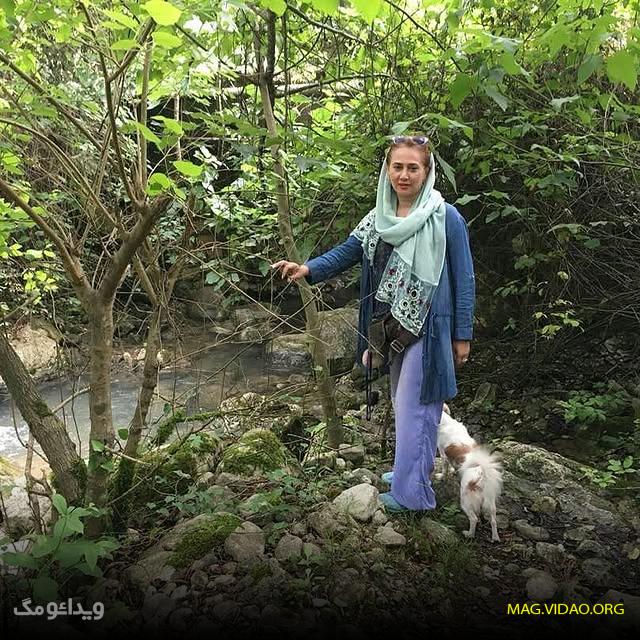 بیوگرافی تبسم هامشی و همسرش و بی حجاب شخصی 61