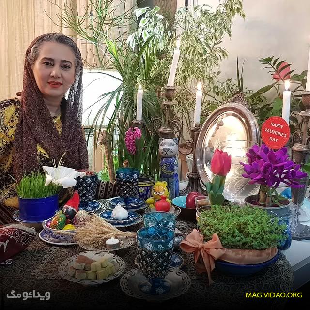 بیوگرافی تبسم هامشی و همسرش و بی حجاب شخصی 9