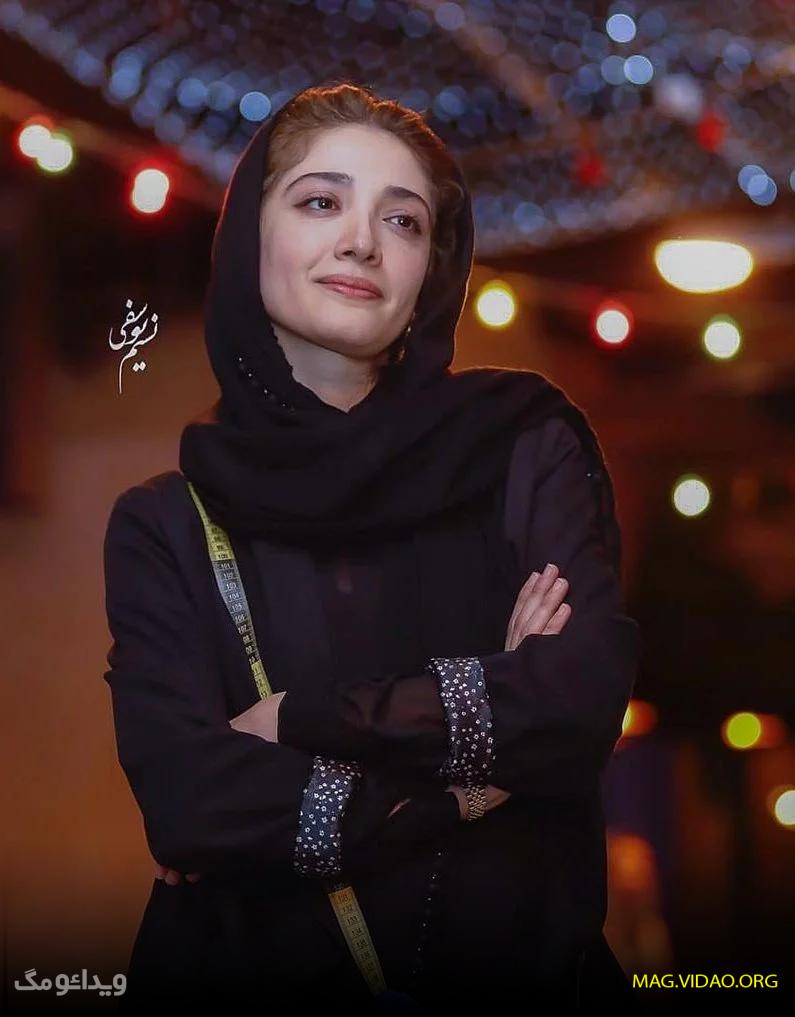 بیوگرافی مینا ساداتی نقش هدیه در سریال آبان + همسرش بابک حمیدیدان 16