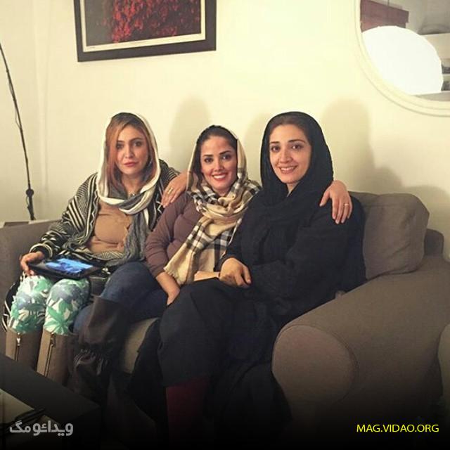 بیوگرافی مینا ساداتی نقش هدیه در سریال آبان + همسرش بابک حمیدیدان 29