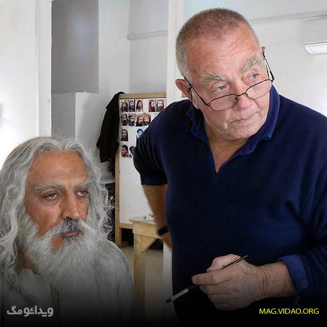 بیوگرافی علیرضا شجاع نوری بازیگر نقش سلمان فارسی + گریم سنگین و همسرش 1