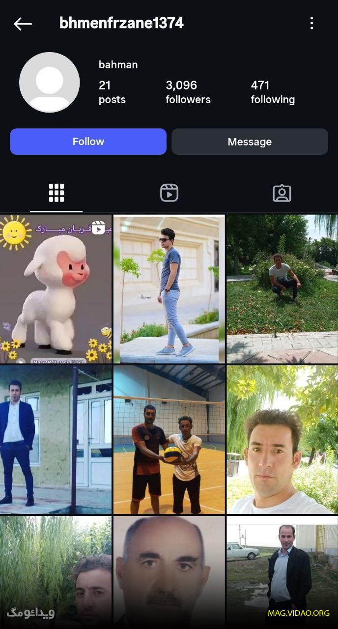 بهمن فرزانه اینستاگرام 3