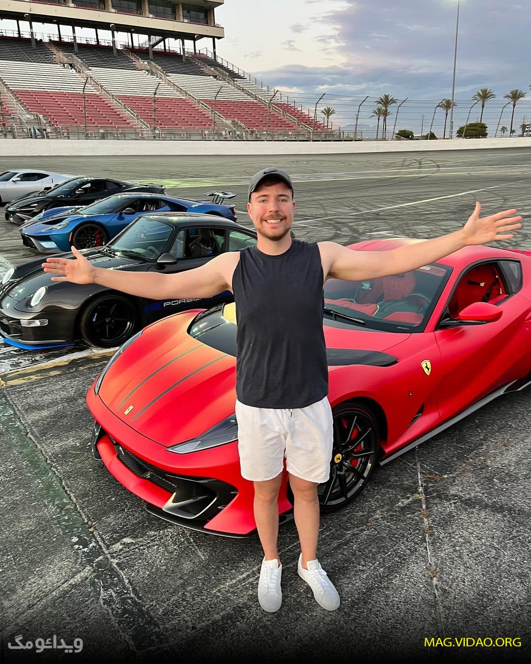 ثروت مستر بیست «MrBeast» چقدر است؟ ماشن و خونه معروف ترین یویوبر دنیا چیست؟ 16